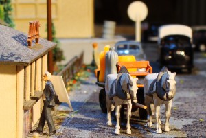 Bisher waren Pferdefuhrwerke ein alltägliches Bild in Wildenranna. Alle Fotos © Etwaige Nachrichten 